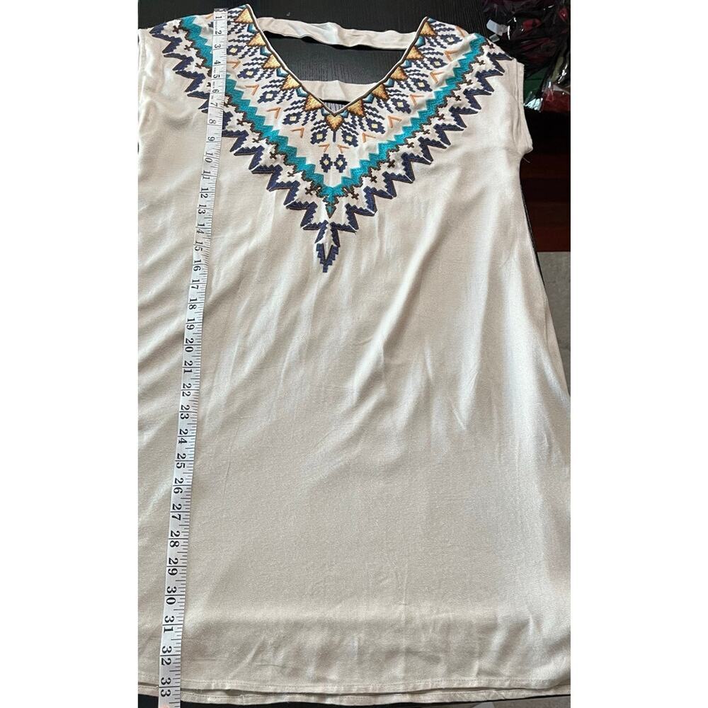 Judith March Aztec Style Shift Dress - Picture 5 of 8